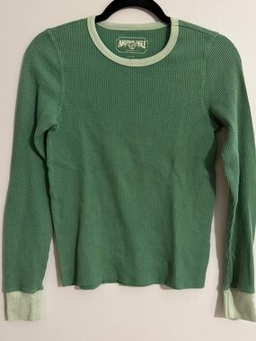 American Eagle waffle long sleeve shirt